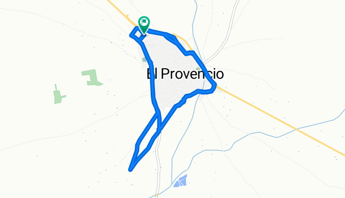 De Avenida de la Constitución 53, El Provencio a Avenida de la Constitución 53, El Provencio