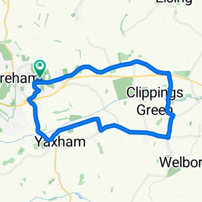 10 Pavilion Way, Dereham to 10 Pavilion Way, Dereham