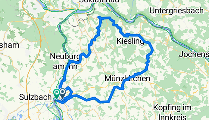 SD1 Schärding-Brunnenthal-Wernstein-Schardenberg-Freinberg-Esternberg-Münzkirchen-Rainbach-Schärding