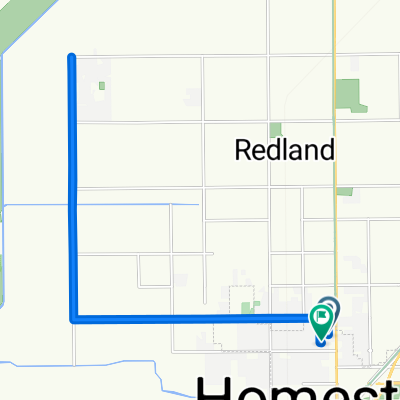 90 NW 19th St, Homestead to 191 NW 17th St, Homestead