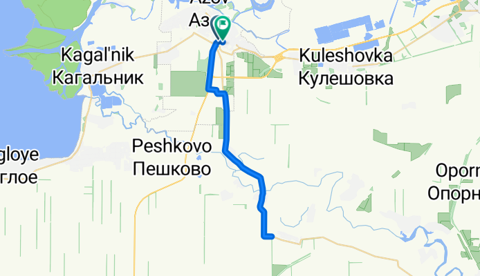 Blistering ride in Азов