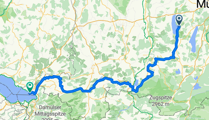 Ammersee zum Bodensee