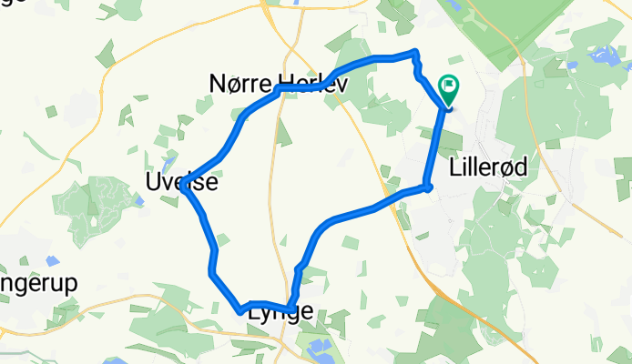 Clara Frijsvej 1, Lillerød to Clara Frijsvej 1, Lillerød