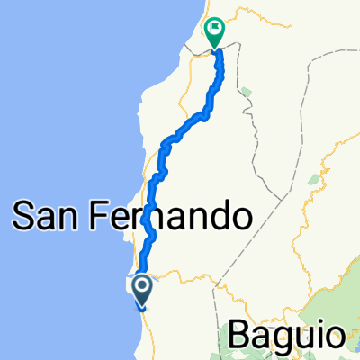 McArthur Highway, Bauang to Manila North Road, Sudipen