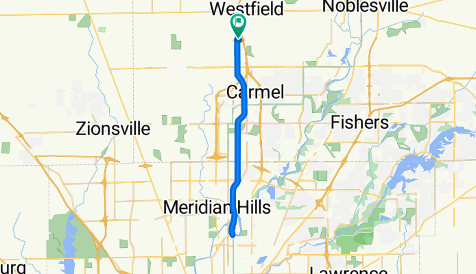 Moderate route in Westfield