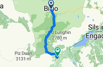 Route in der Bikemap App öffnen