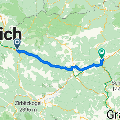 Mairz'-Bichlweg nach Winkler Siedlung, Kapfenberg