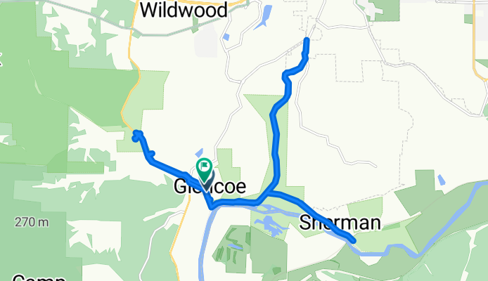 Moderate route in Wildwood