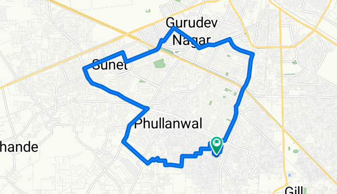 Restful route in Ludhiana