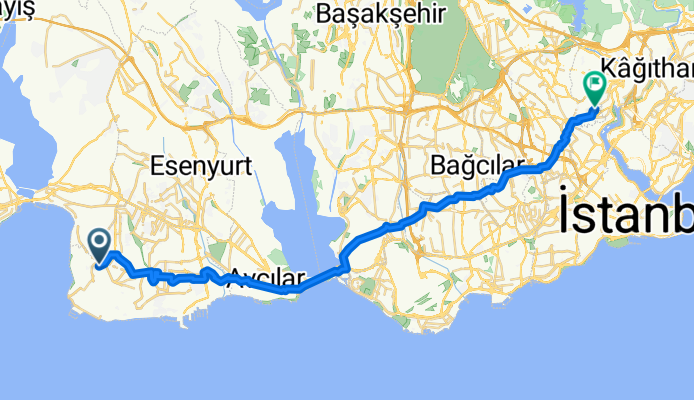 Varan Sokak 13 to Yıldız Sokağı 18