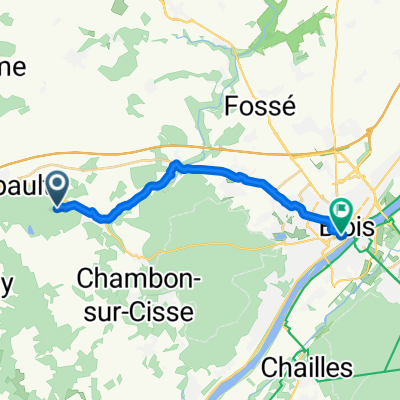 20200618 Easy ride in Loire Guerantin to Blois