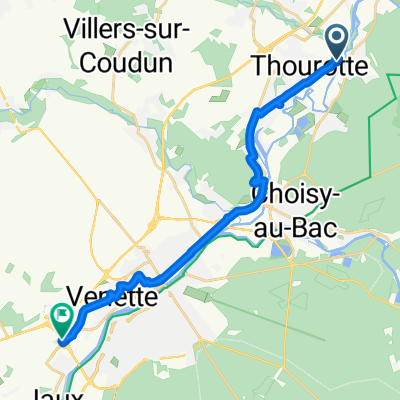 Easy ride in Jaux