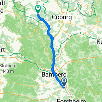 Quer durch's Land 11. Etappe Hirschaid-Heldburg