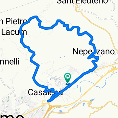 Restful route in Colleatterrato Alto
