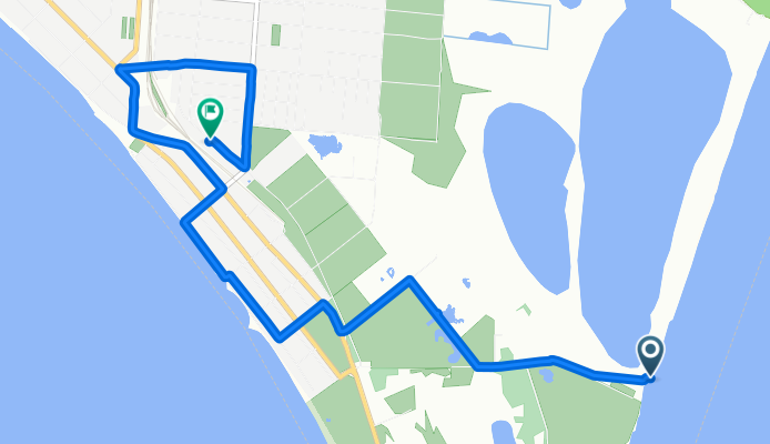 Moderate route in Бердянск