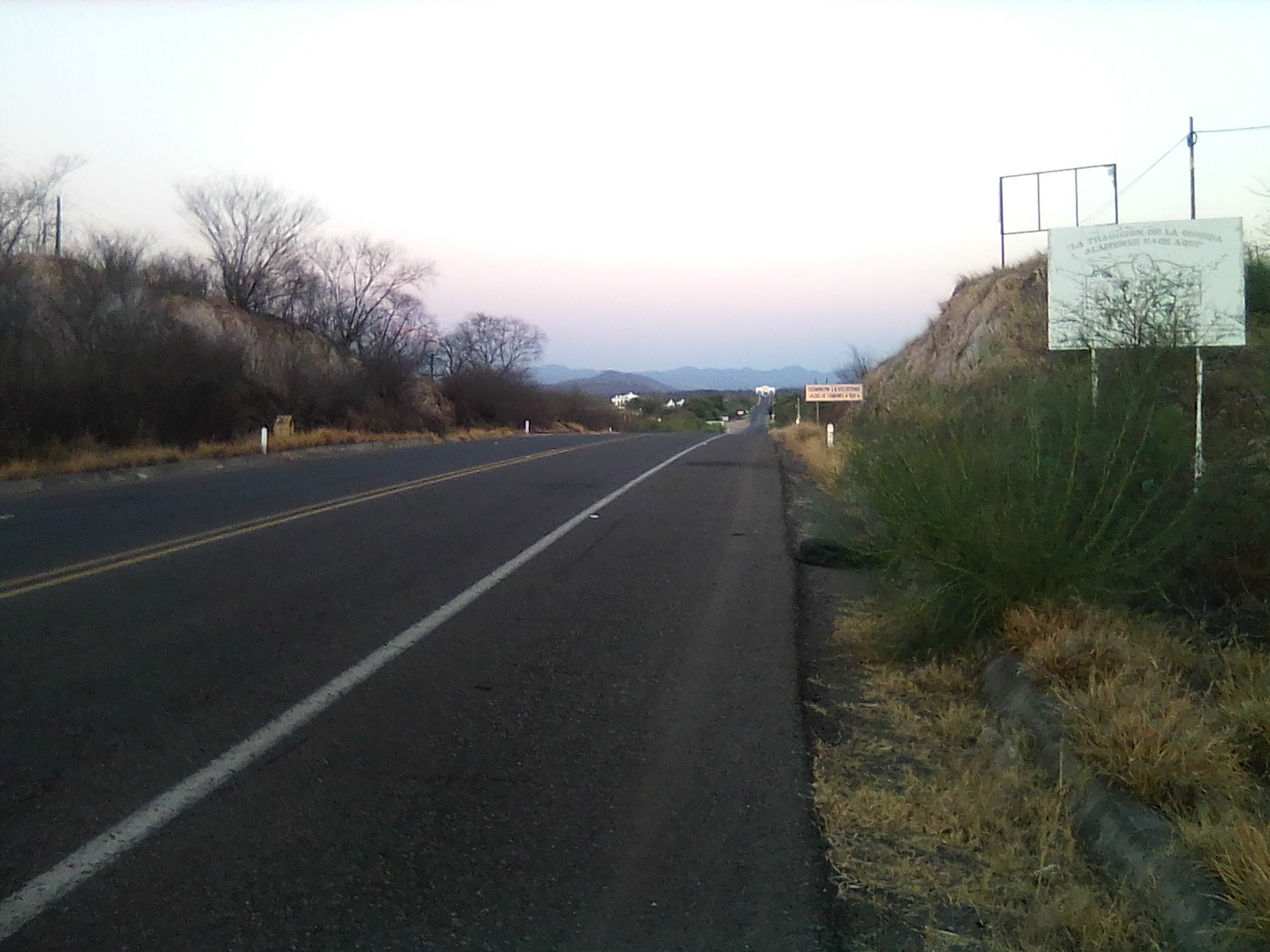 Ruta a Carretera Navojoa - Alamos, Minas Nuevas