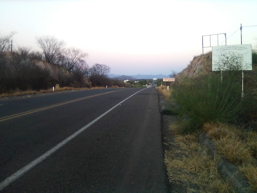 Ruta a Carretera Navojoa - Alamos, Minas Nuevas