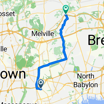 Relaxed route in Dix Hills