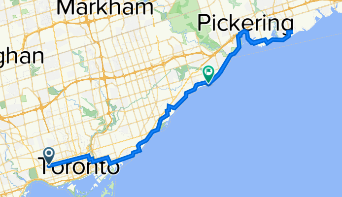 Toronto to Ajax