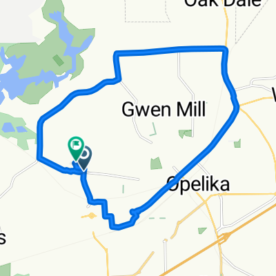 Relaxed route in Opelika