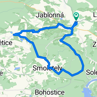 Dolní Hbity- Orlik-Hbity