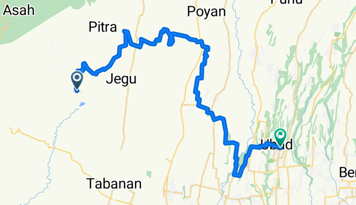 Penebel to Ubud