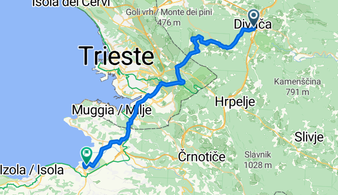 Divača-lipica-Koper