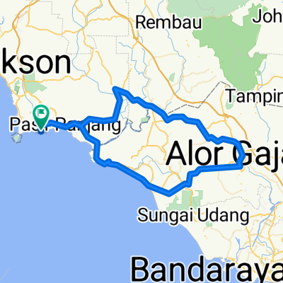 Titian ombak to melaka n back