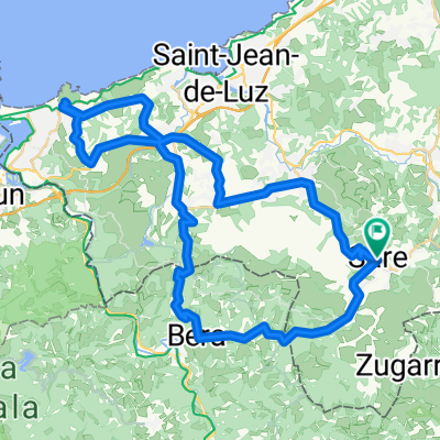 Sare - Hendaye Route de la Corniche