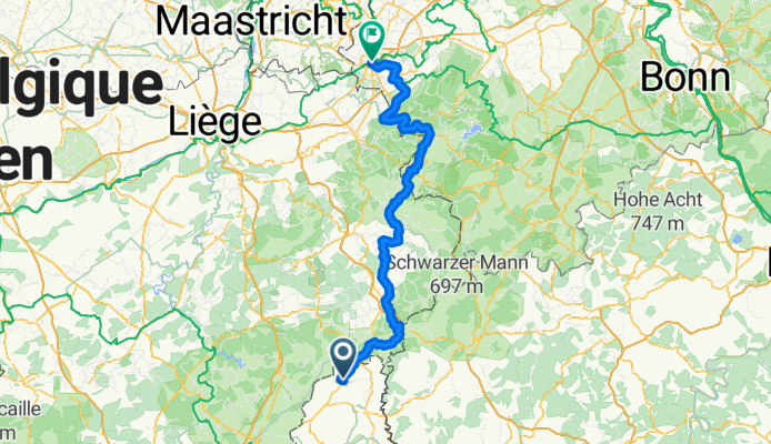 Troisvierges - Aachen ;-) für die Villa