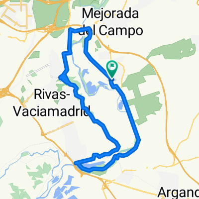 Velilla de S. Antonio - Los Cortados Rivas