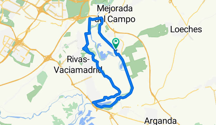 Velilla de S. Antonio - Los Cortados Rivas