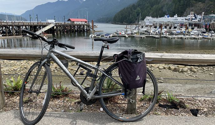 Foto 1 de la ruta de Bikemap "1st Century Ride - Canadian Version  (Vancouver-Horseshoe Bay)"
