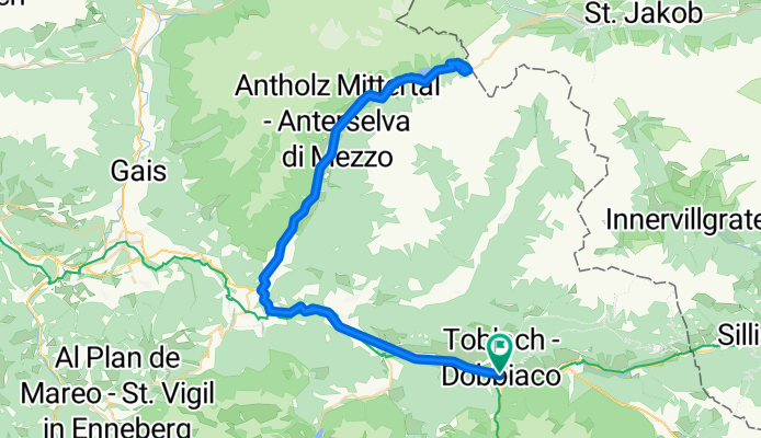 Toblach-Staller Sattel und zurück