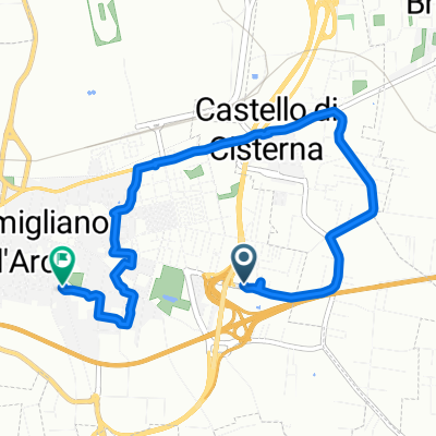 Da Via Passariello 104, Pomigliano d'Arco a Via Abate Felice Toscano 86–110, Pomigliano d'Arco