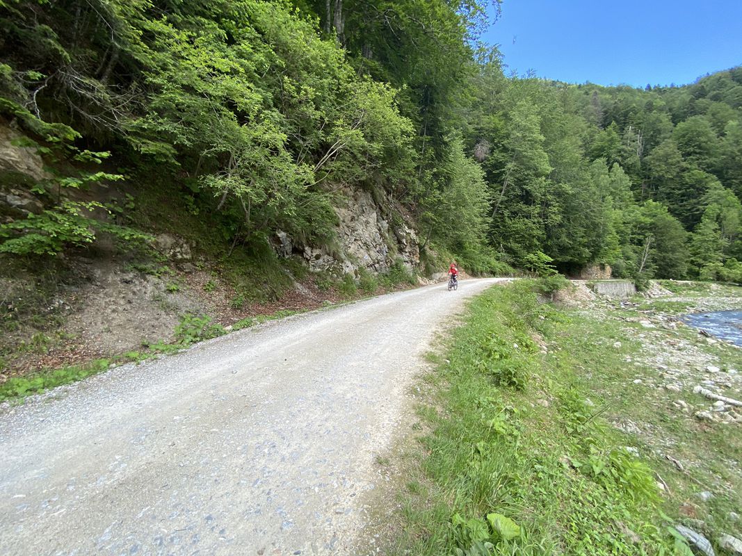 Great ride in Cheile Oltetului