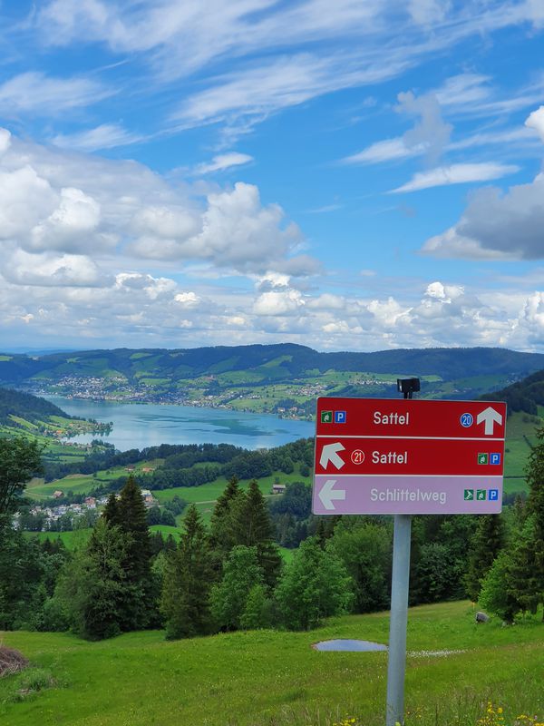 Sattel, Gondelbahn nach Sattel, Gondelbahn