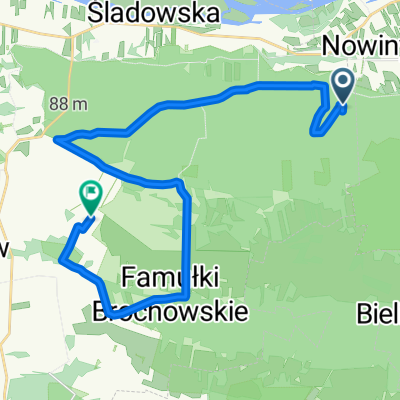 Slow ride in Brochów