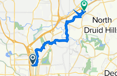 Route in der Bikemap App öffnen
