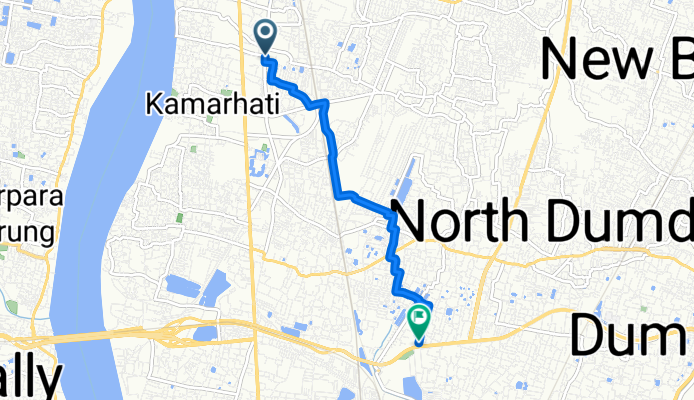 Nilgunj Road 55, Kolkata to 5/52, Kolkata