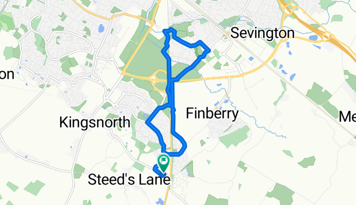 The Barn, Finn Farm Court, Ashford to Finn Farm Oast, Finn Farm Road, Ashford