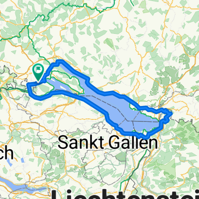 Rund um den See über Eichenberg