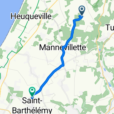 Moderate route in Octeville-sur-Mer
