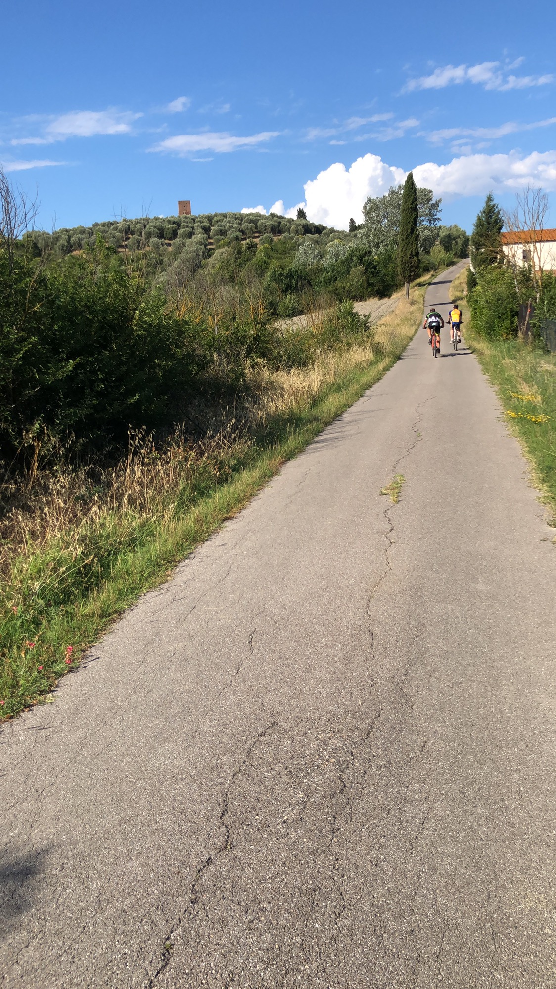 Restful route in Empoli