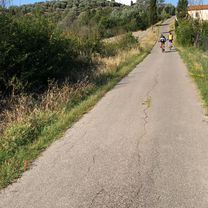 Restful route in Empoli