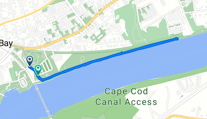 Relaxed route in Buzzards Bay