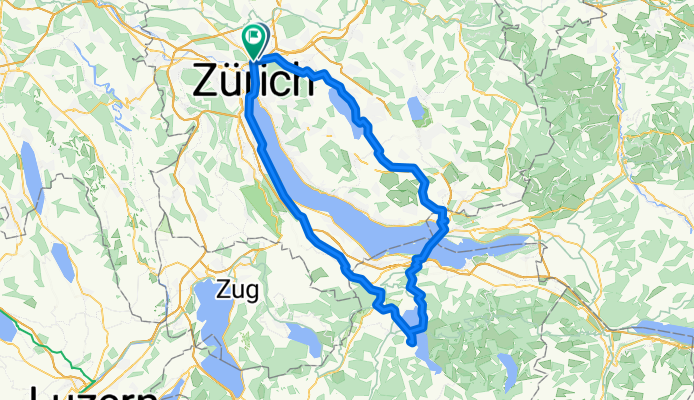 Zürich - Etzel - Sihlsee - Zürich