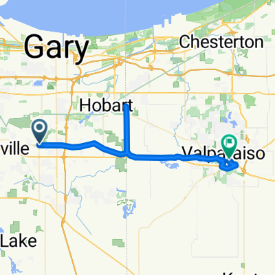 Lincoln Highway 2294, Merrillville to Indiana &amp; Garfield, Valparaiso