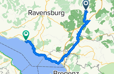 Route in der Bikemap App öffnen