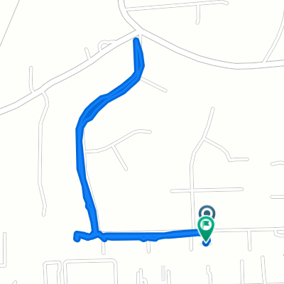 Slow ride in Strongsville with kids